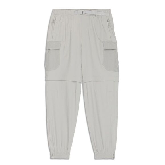 Lululemon Convertible Hiking Pant in Seal Grey